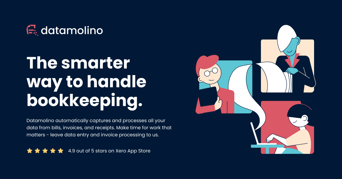 Datamolino invoice capture and approvals interface