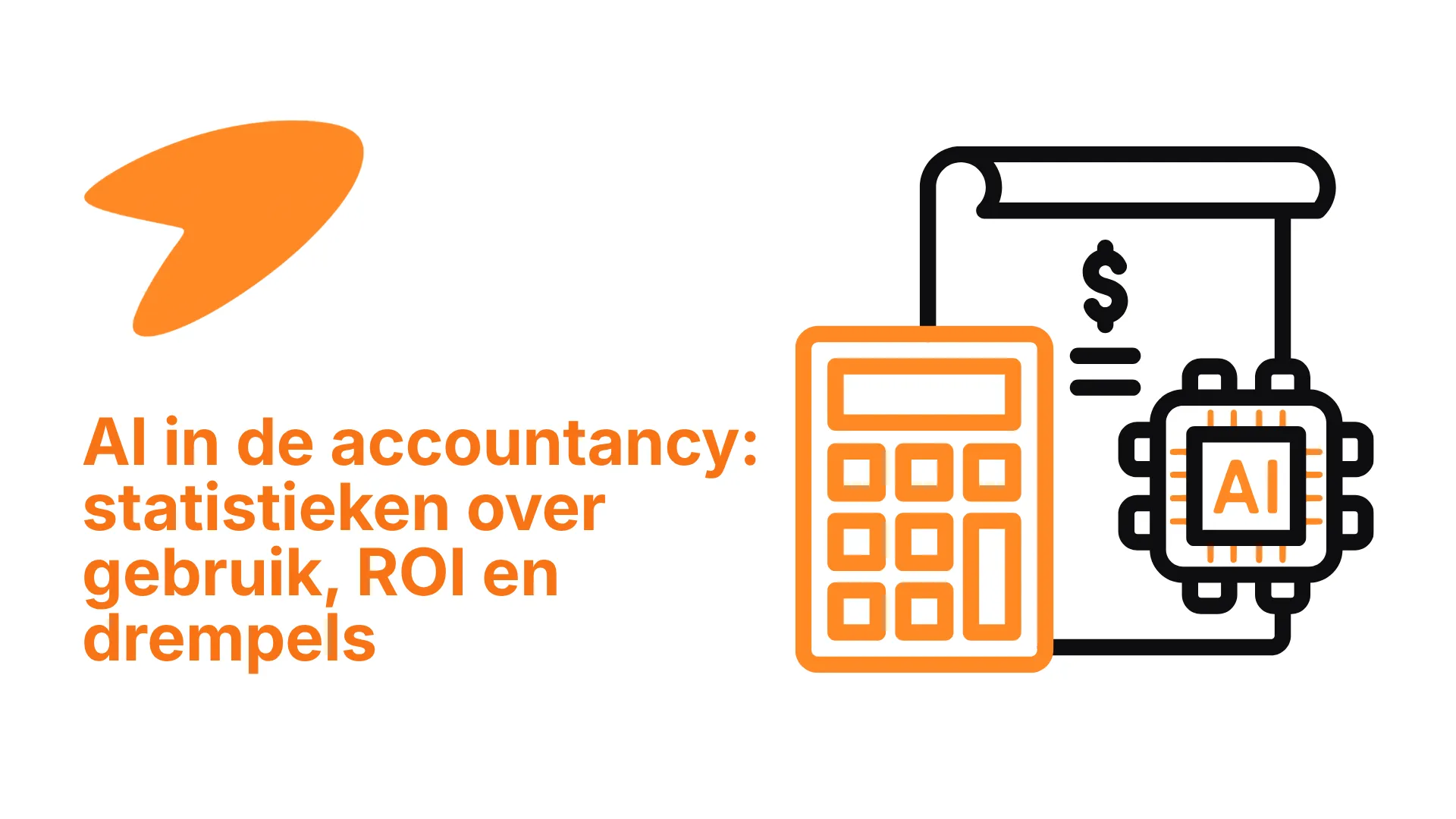 Overzicht van AI in accountancy statistieken voor 2026 met adoptiepercentages en ROI-cijfers
