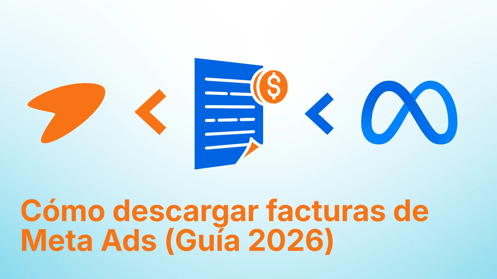Guía paso a paso para descargar facturas de Meta Ads de forma automática y manual.