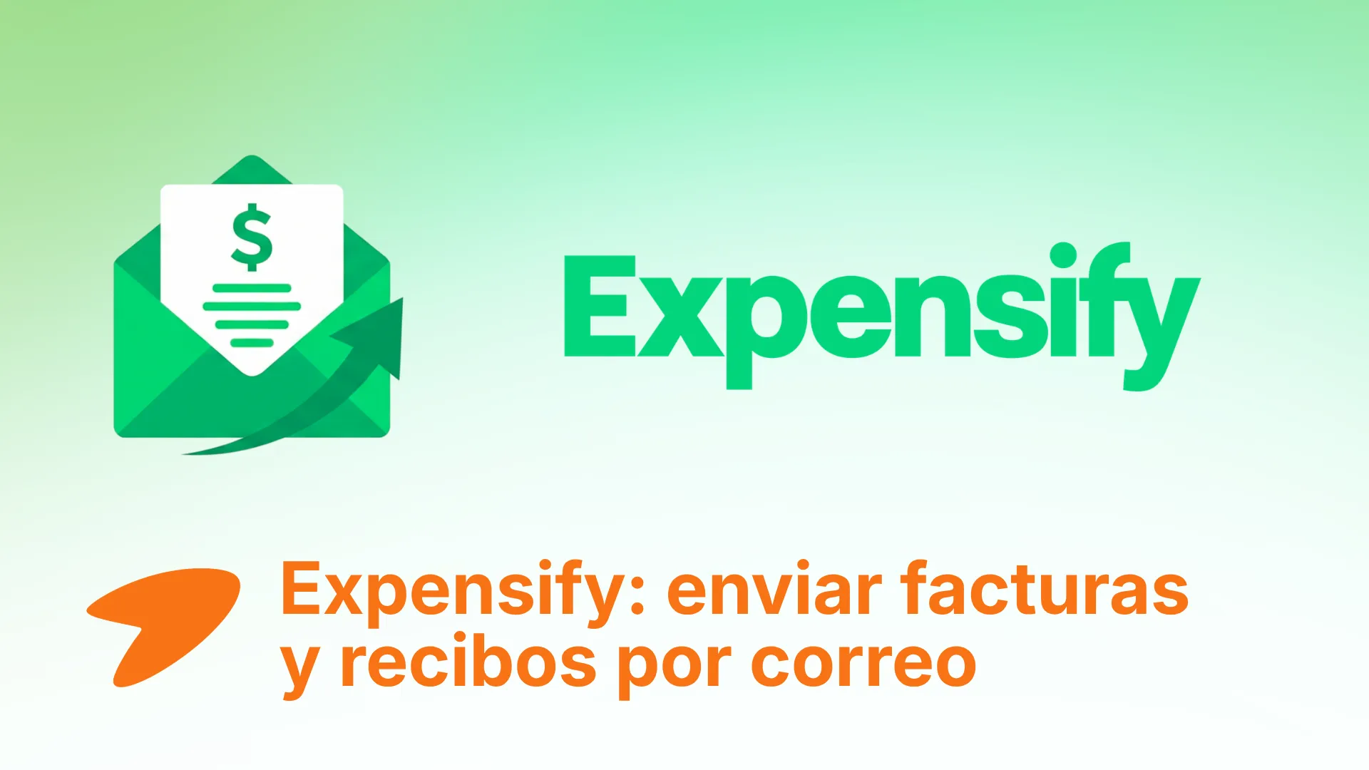 Email de facturas en Expensify para tramitar pagos y recibos
