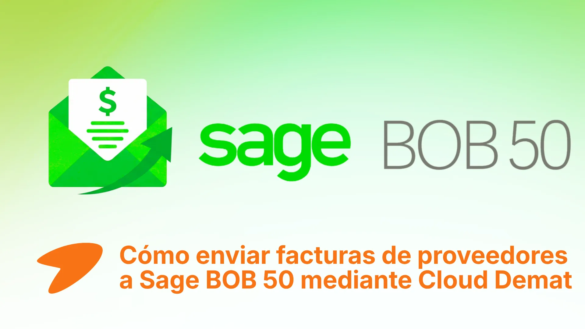 Configuración de Tailride para enviar facturas a Sage BOB 50 mediante Sage Cloud Demat