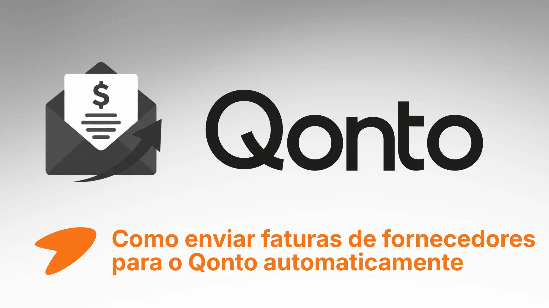Configuração no Tailride para enviar faturas para o Qonto através de reencaminhamento automático