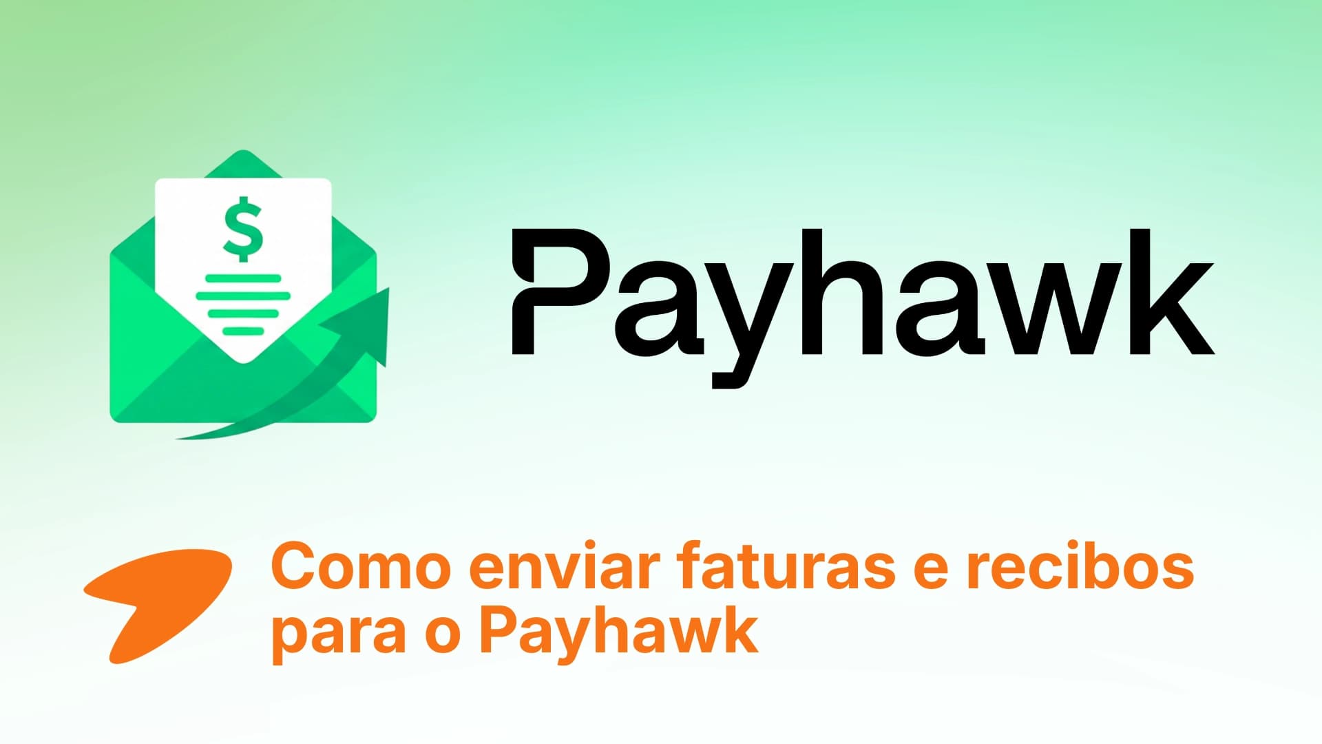 Painel de configuração para enviar faturas para o Payhawk com o Tailride