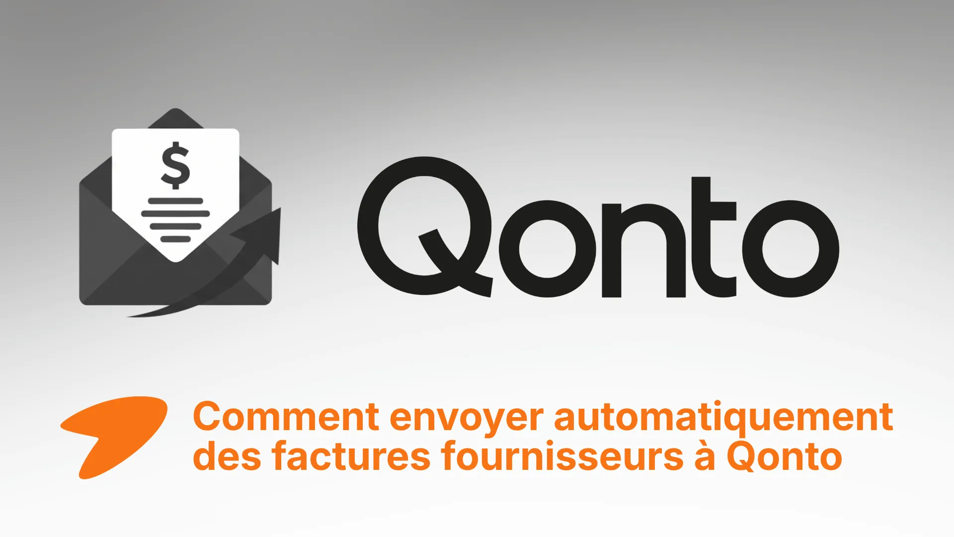 Configuration du transfert automatique des factures fournisseurs dans Qonto via Tailride