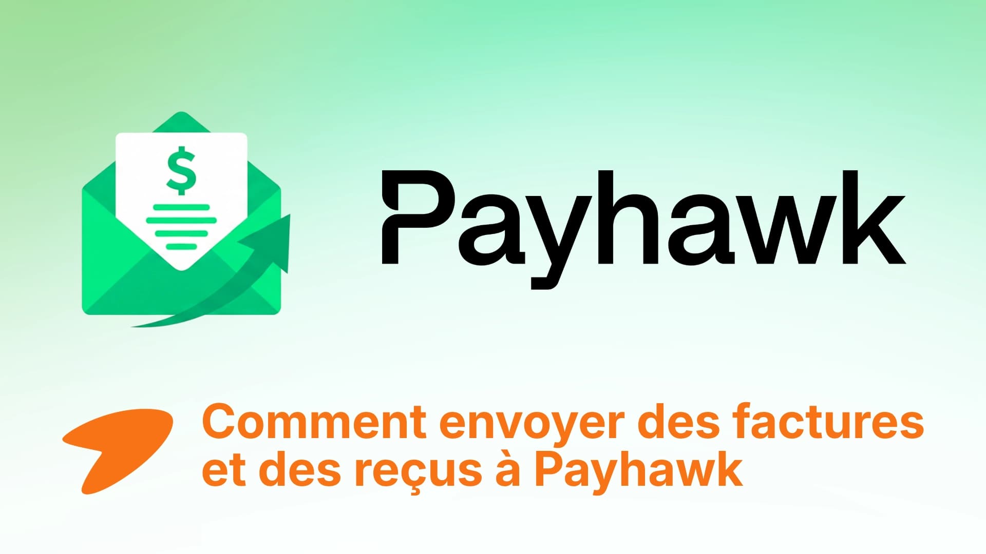 Interface Tailride pour envoyer des factures à Payhawk avec le routage e-mail