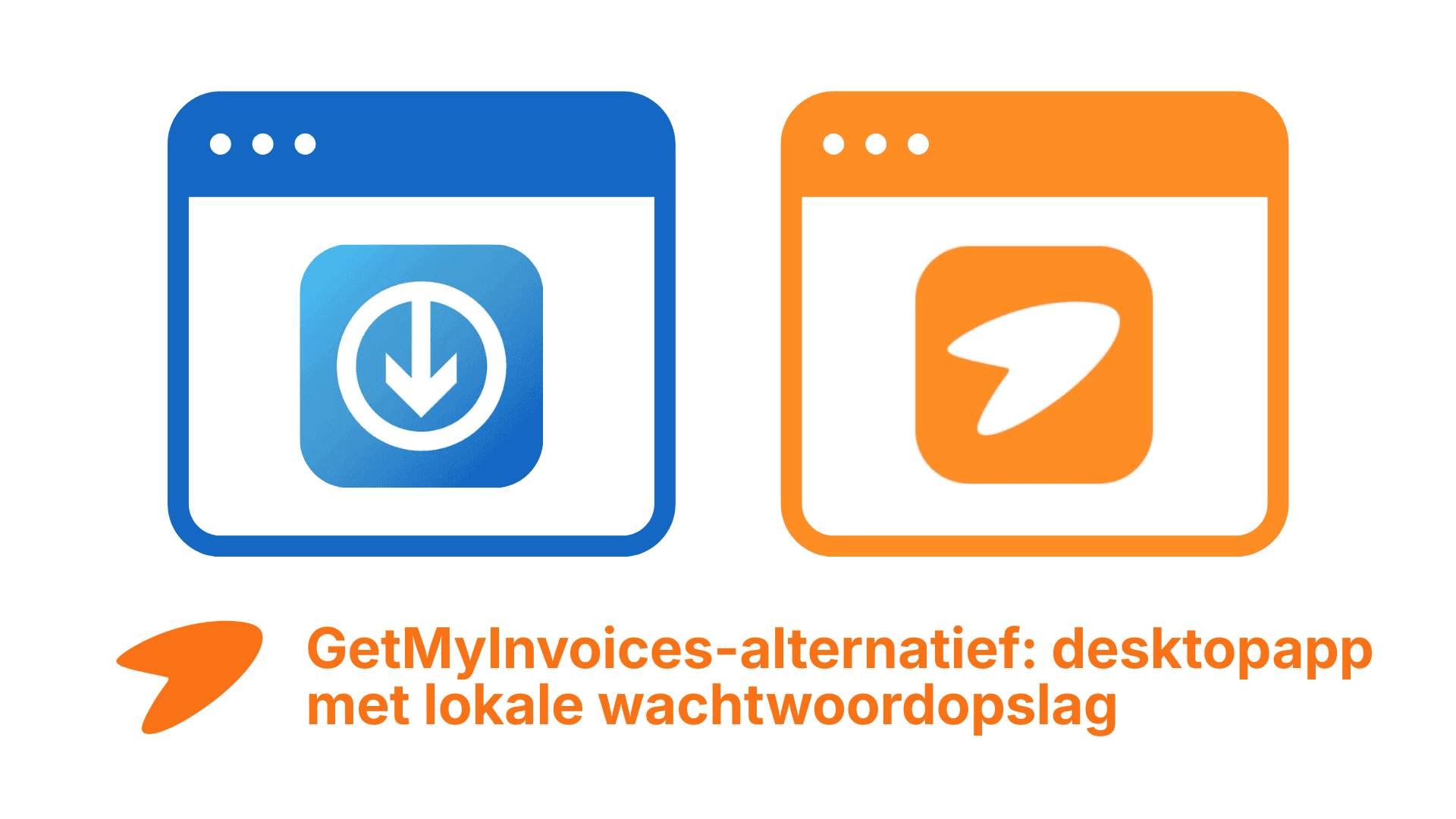 GetMyInvoices alternatief: desktop app voor facturen met lokale wachtwoordopslag