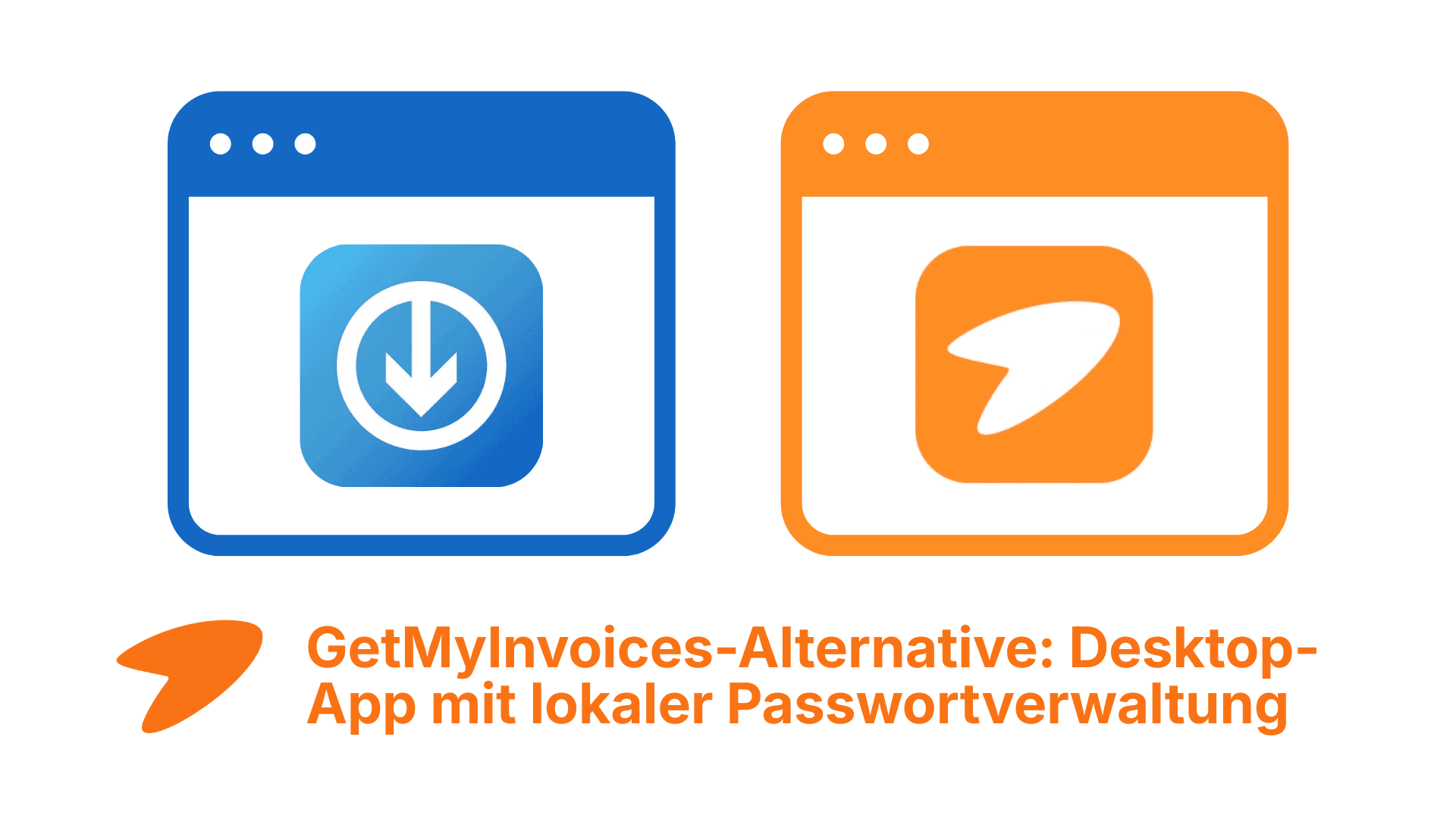 GetMyInvoices Alternative: Desktop-App für Rechnungsabruf mit lokaler Passwortspeicherung
