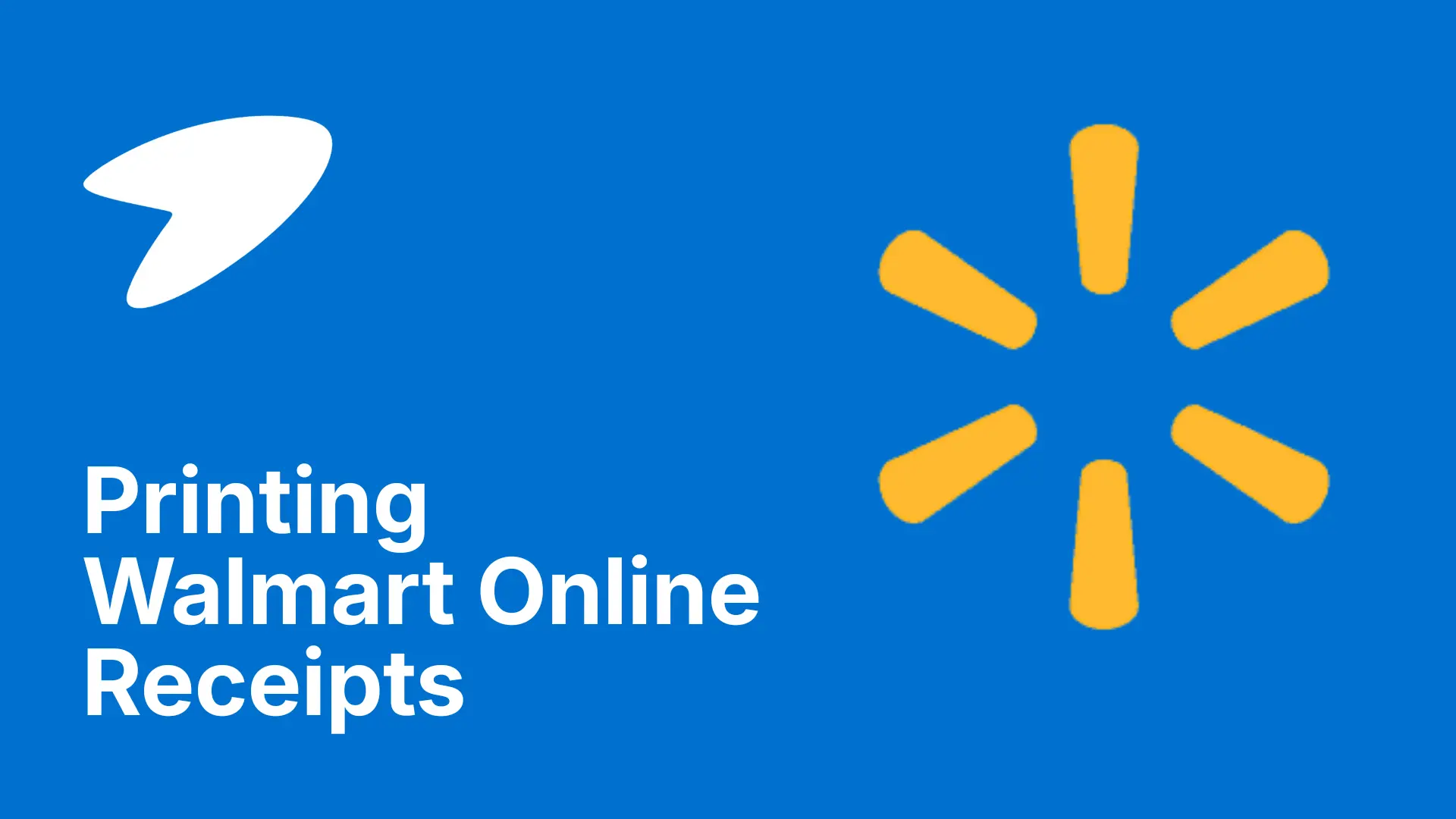 How to Print a Receipt from Walmart Online Order Easily