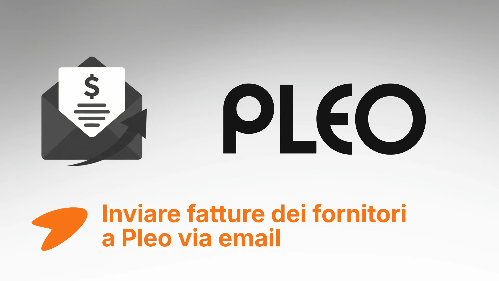Configurazione per inviare fatture a Pleo tramite inoltro email da Tailride