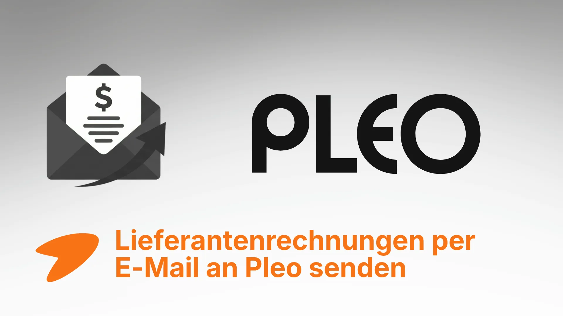 Rechnungen per E-Mail an Pleo senden über Tailride E-Mail-Routing