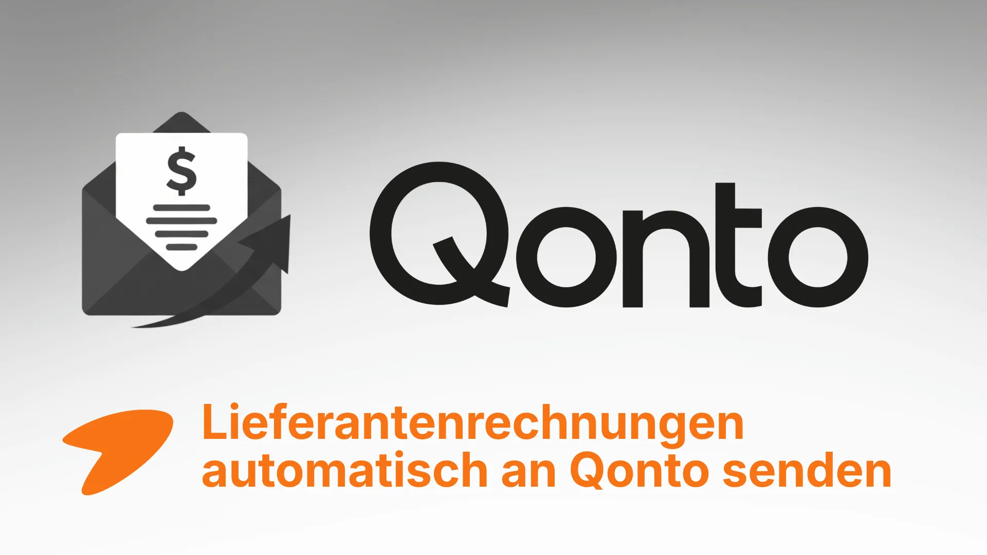 Eingangsrechnungen an Qonto weiterleiten per Tailride Email Routing