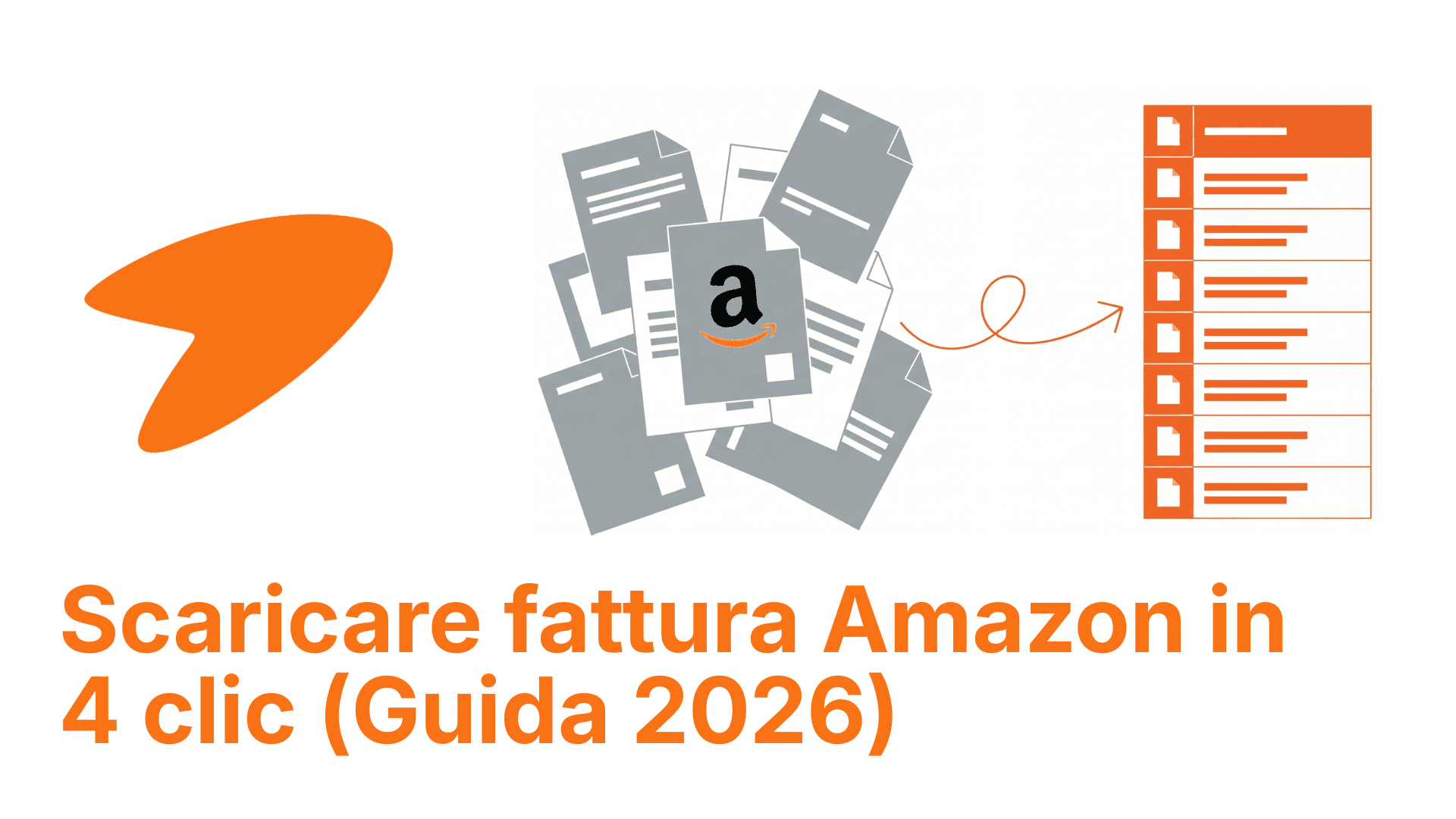 Guida completa su come scaricare fattura Amazon in formato PDF in 4 clic