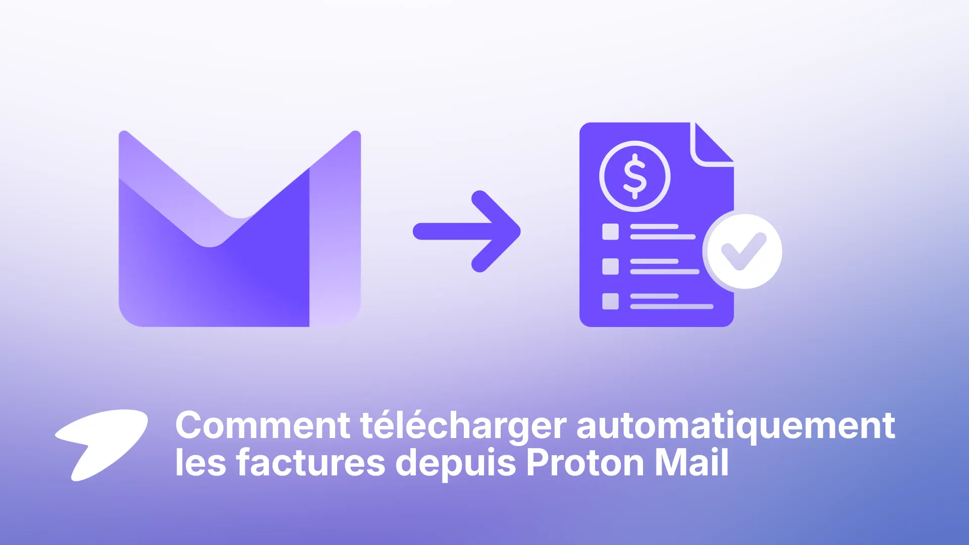 Interface de configuration pour télécharger automatiquement les factures Proton Mail dans Tailride