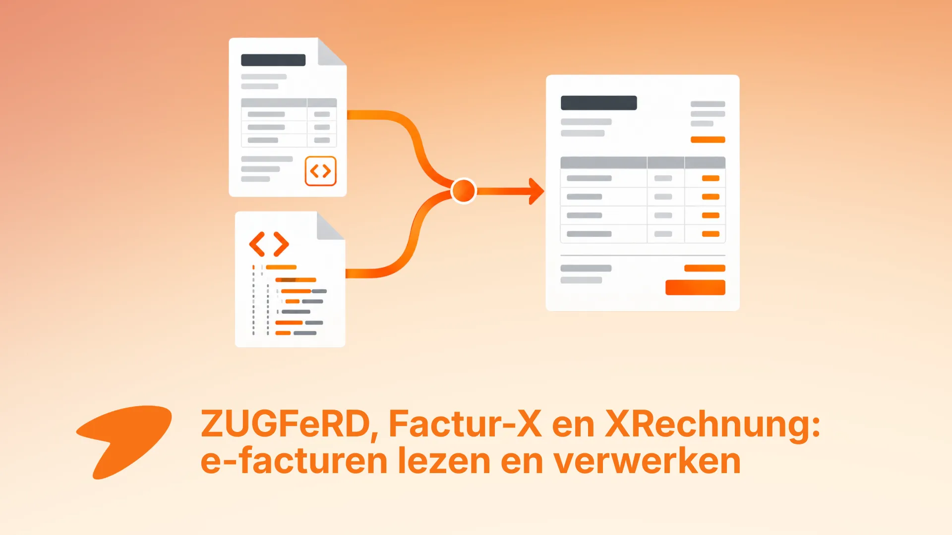 XRechnung UBL-factuur geopend in Tailride om gestructureerde e-facturen te verwerken